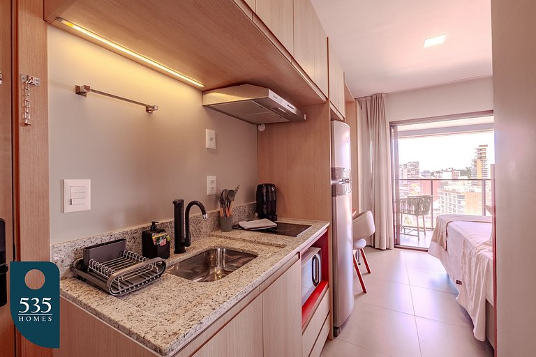 Barra waterfront on 10th floor with open sea view