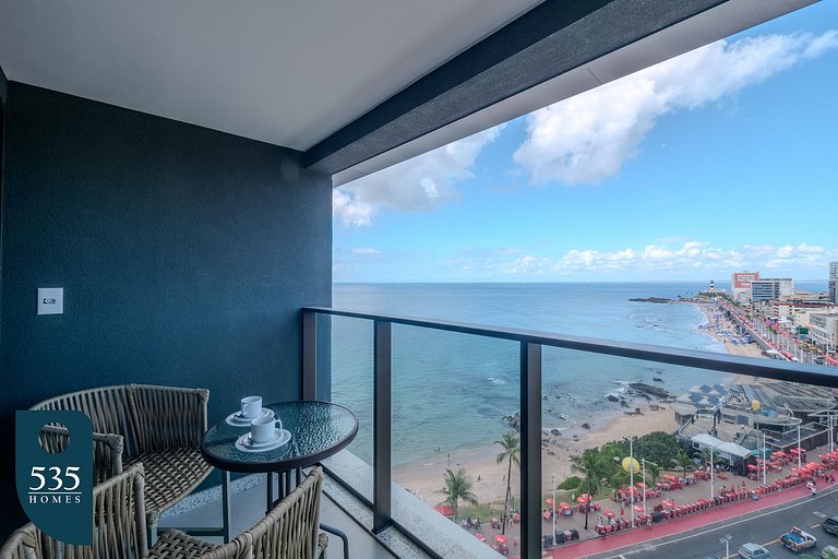 Barra waterfront on 10th floor with open sea view