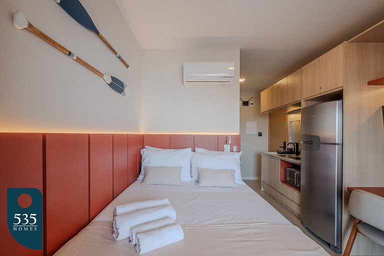 Barra waterfront on 10th floor with open sea view