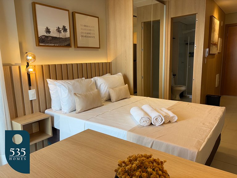 Enjoy sea view from 11th floor 200m from the beach