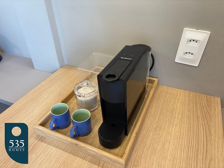 Aproveite a vista mar do 11º andar a 200m do mar