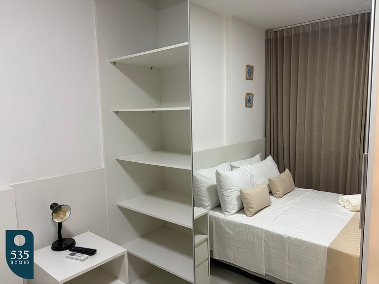 Stay in the heart of Barra, 300m from the beach