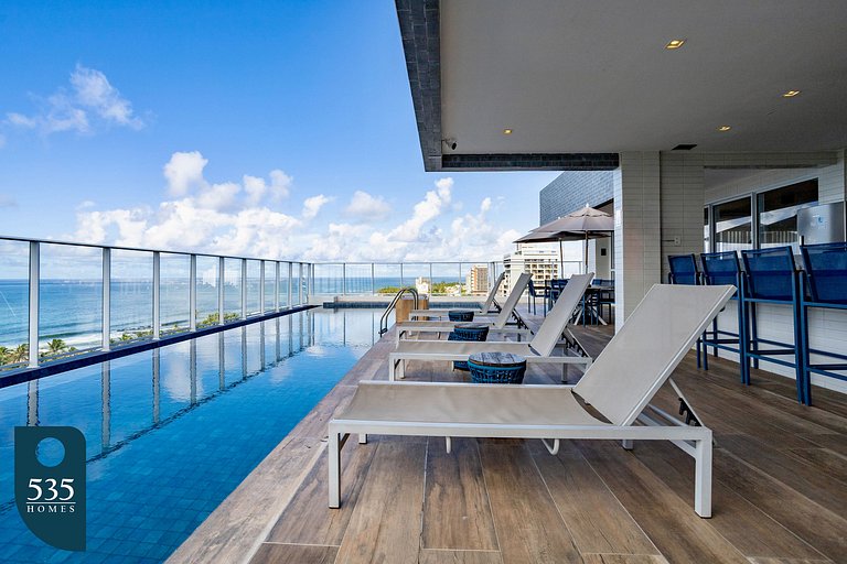 8th floor in Stella Maris just 400m from the sea