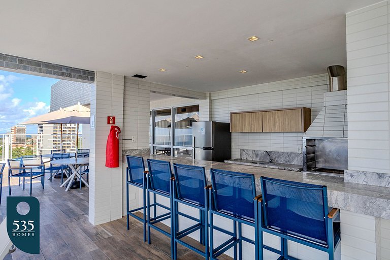 8th floor in Stella Maris just 400m from the sea