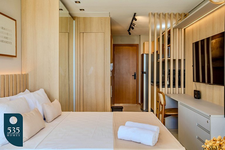 Enjoy sea view from 11th floor 200m from the sea