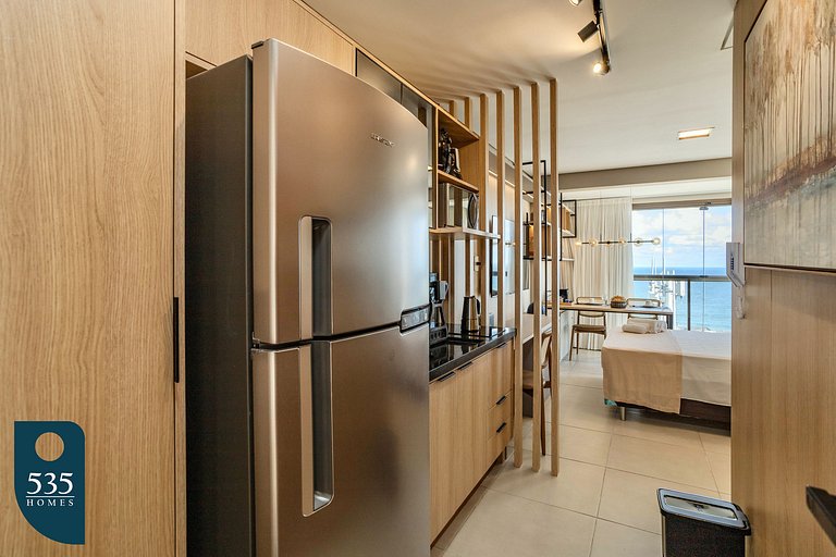 Enjoy sea view from 11th floor 200m from the sea