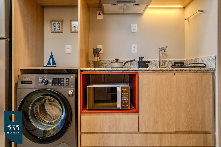 Studio vista mar a passos da Praia da Barra