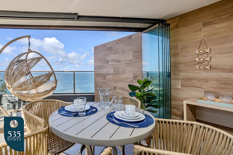 Studio vista mar a passos da Praia da Barra