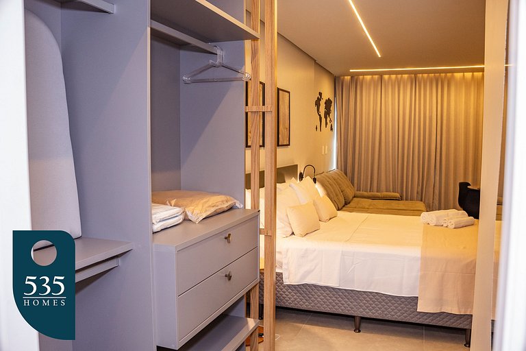 Studio Moderno Próximo ao Mar de Salvador