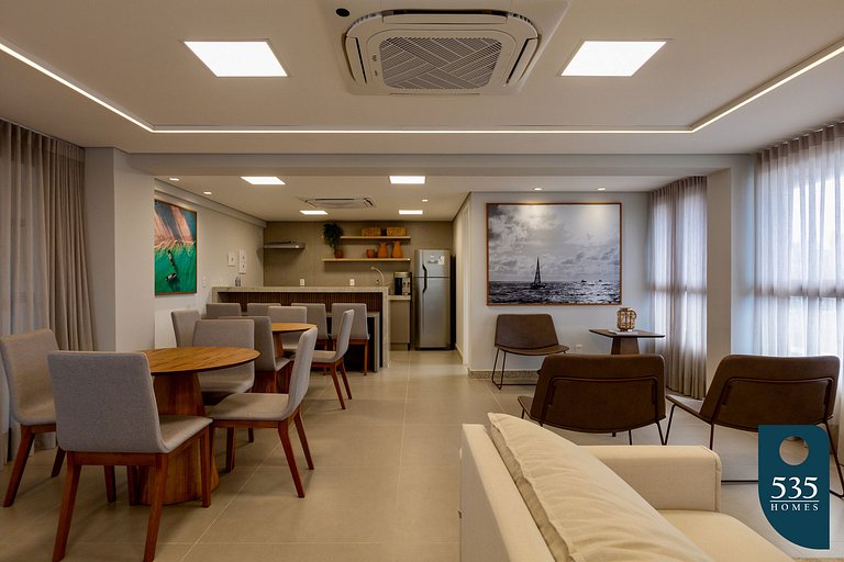High floor apartment near Barra Beach