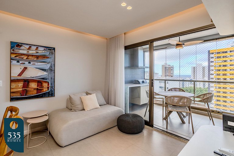 High floor apartment near Barra Beach