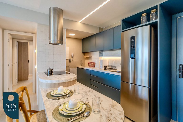 High floor apartment near Barra Beach
