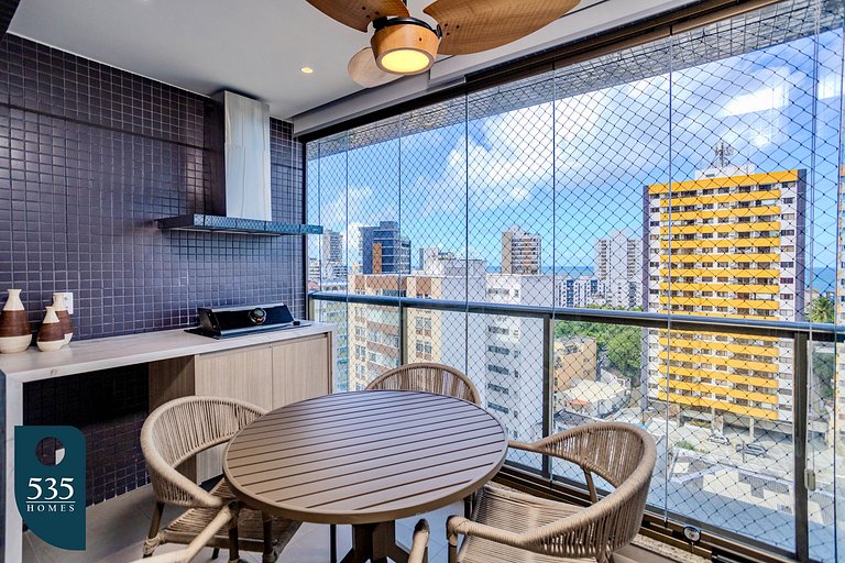 High floor apartment near Barra Beach