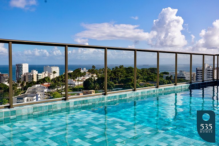 High floor apartment near Barra Beach