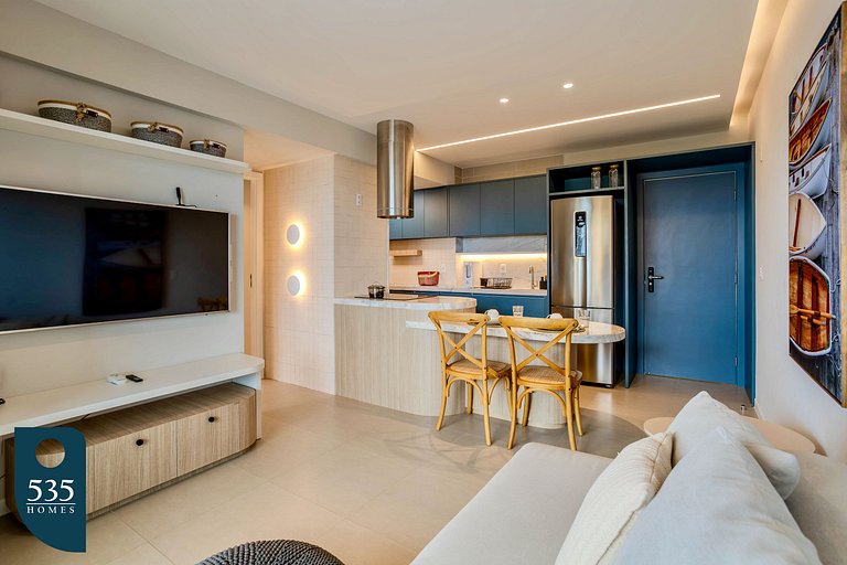High floor apartment near Barra Beach