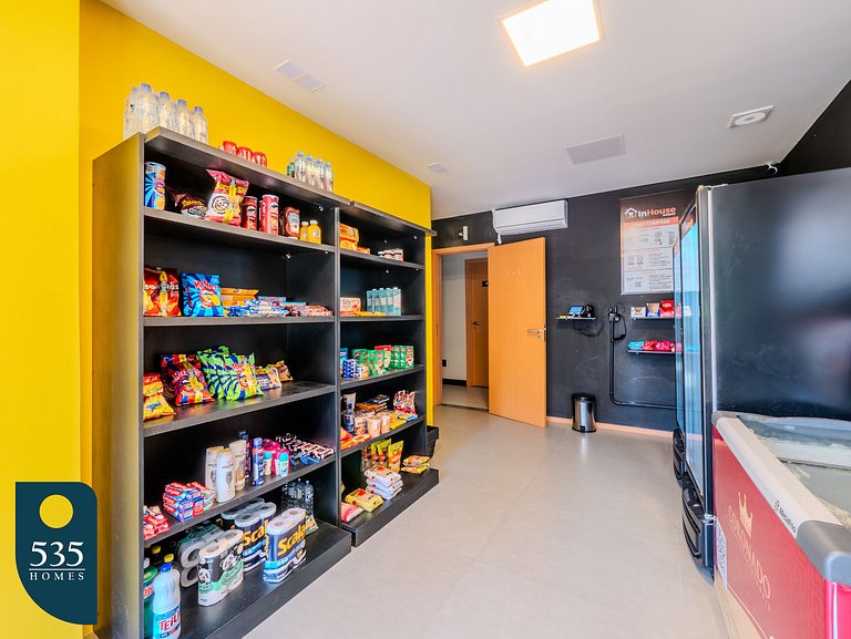 Apartamento com linda decoração no Único Barra