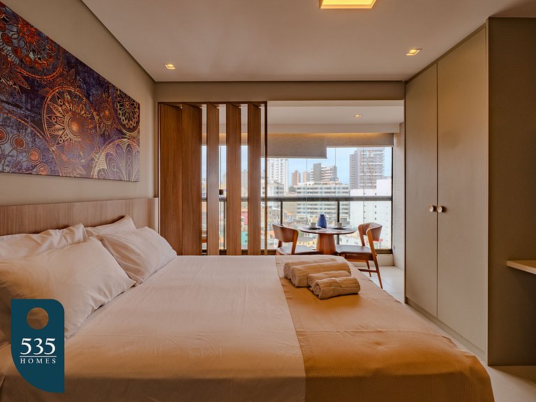 High floor studio in Barra near the waterfront