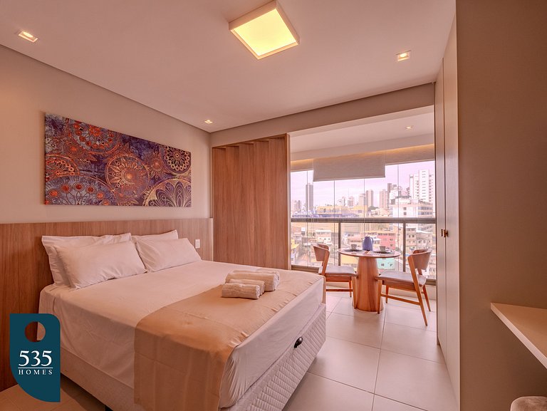 High floor studio in Barra near the waterfront