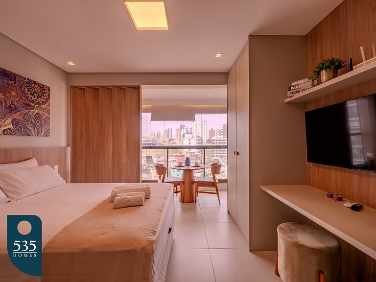 High floor studio in Barra near the waterfront