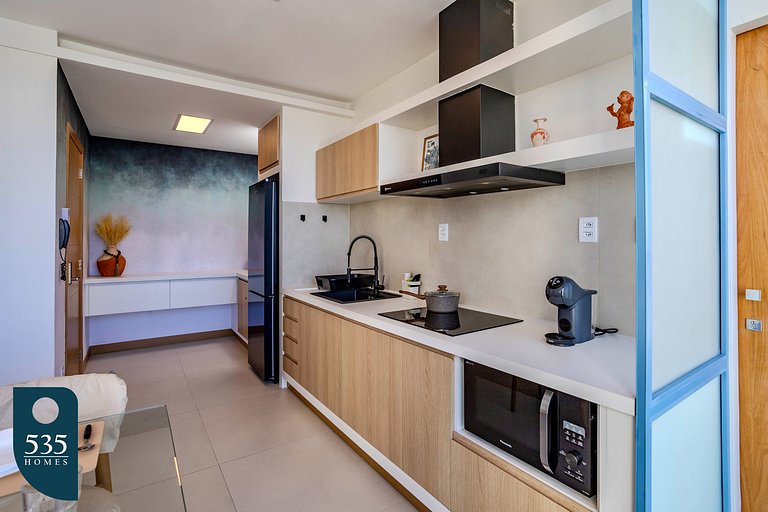 2 Bedroom with Sea View Near Farol da Barra