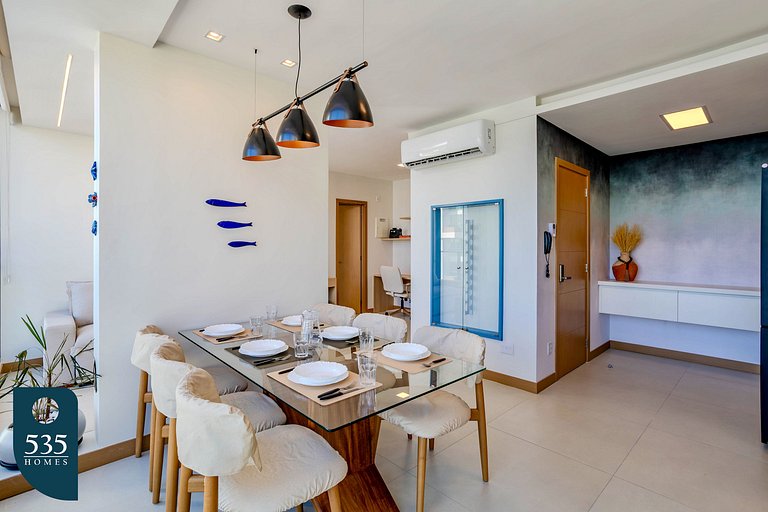 2 Bedroom with Sea View Near Farol da Barra