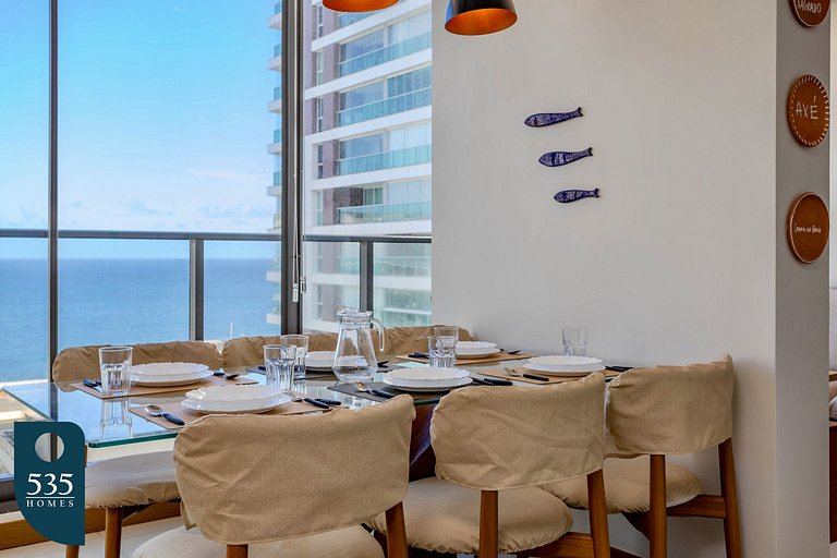 2 Bedroom with Sea View Near Farol da Barra