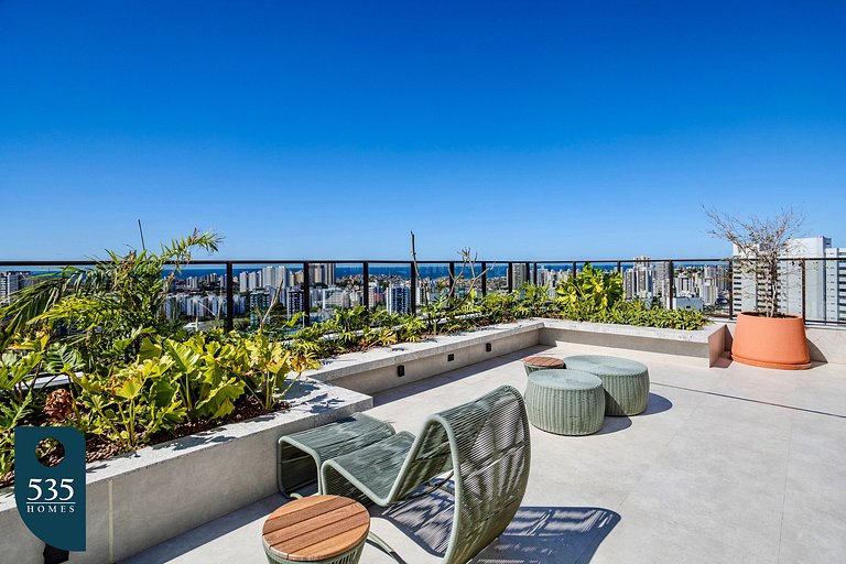 Modern Studio Paralela Sleeps 3 Premium Location