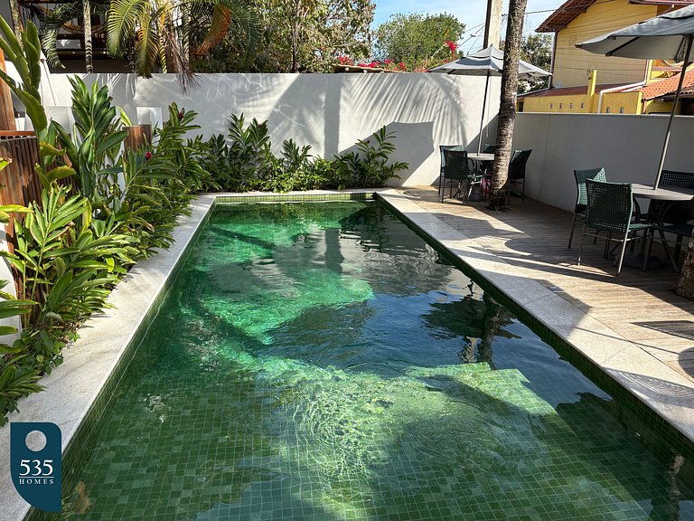 Retreat with pool near Pituba in Itacaré