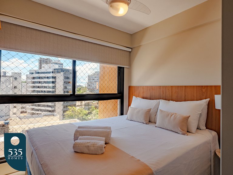 Fully equipped apartment with rooftop pool