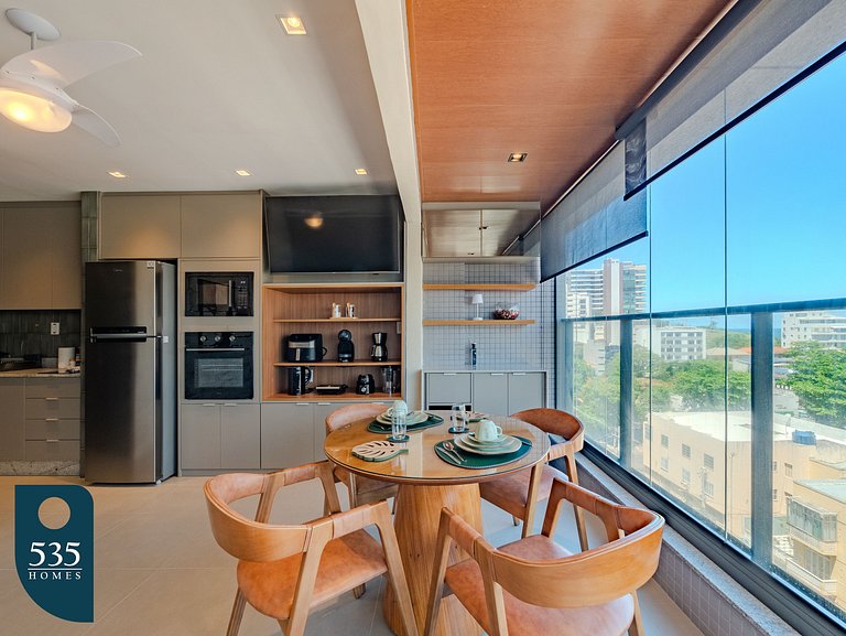 Fully equipped apartment with rooftop pool