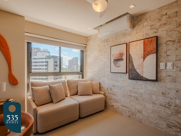 Fully equipped apartment with rooftop pool