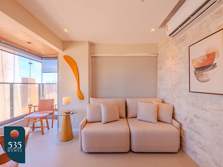 Fully equipped apartment with rooftop pool