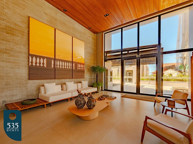 Fully equipped apartment with rooftop pool