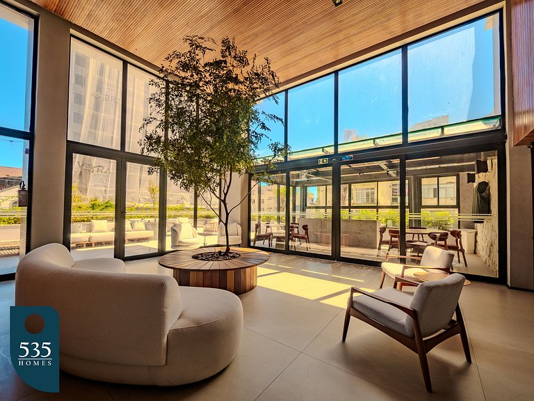 Fully equipped apartment with rooftop pool