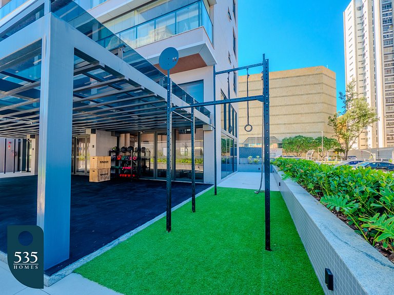 Fully equipped apartment with rooftop pool