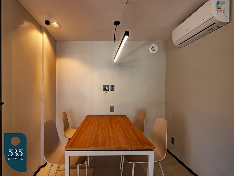 Fully equipped apartment with rooftop pool