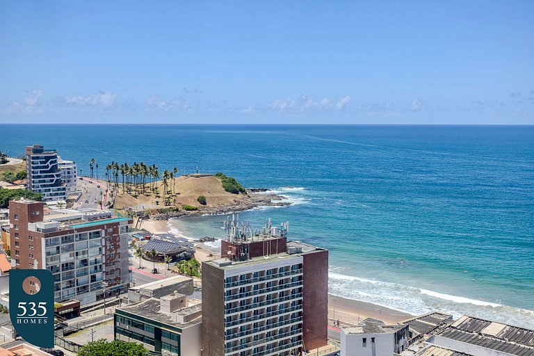 Conforto em Andar Alto com Vista para o Mar