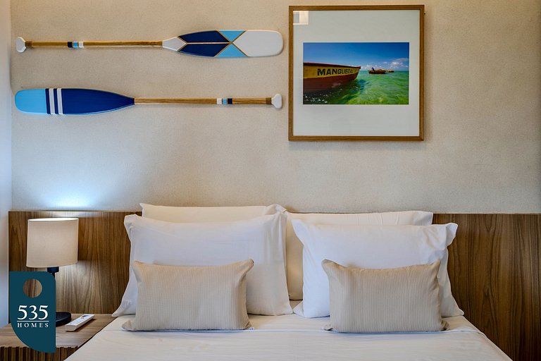 Apartamento moderno com piscina e próximo a Praia